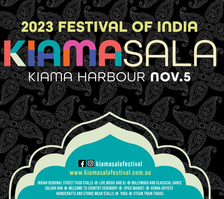 Kiamasala festival of india 2023 visit shellharbour