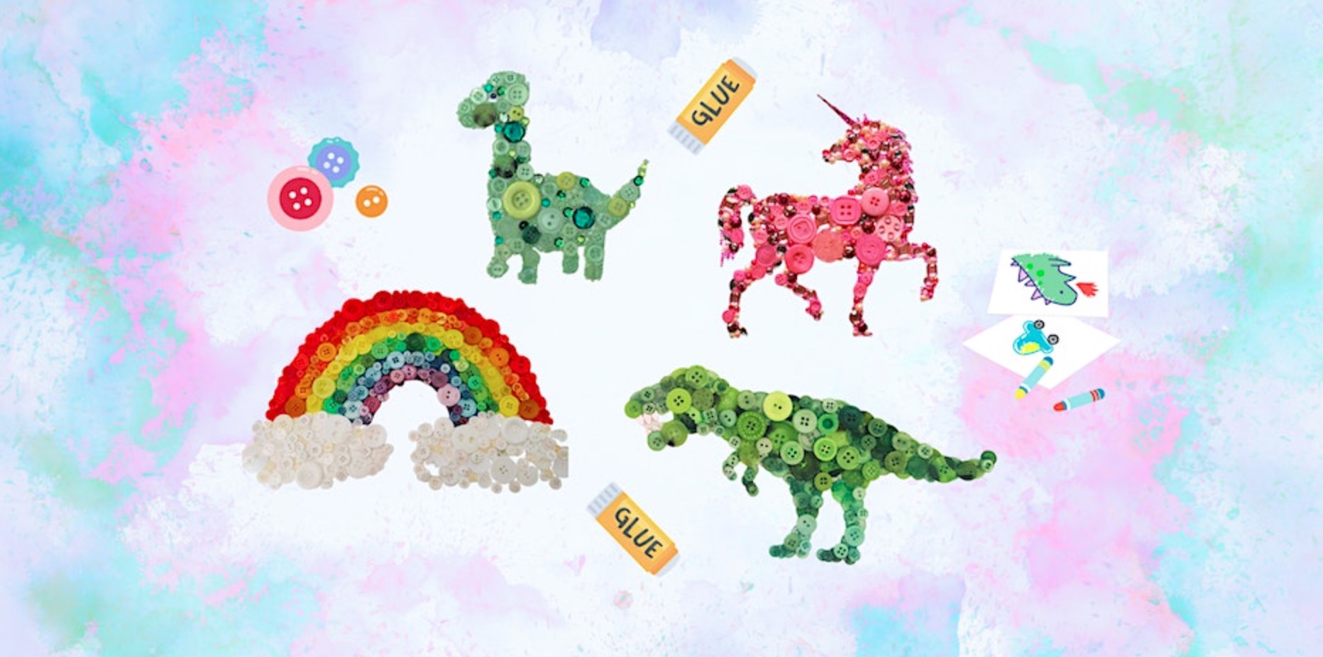 Button Art at Albion Park Library Visit Shellharbour